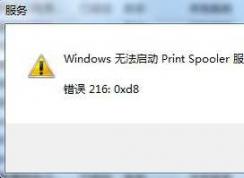 Win7޷print spooler ޷