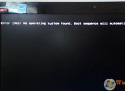 Կ˻ʾError:1962 No operating system foundô?