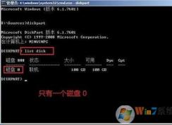 Сwin7ϵͳʹdiskpart ķ