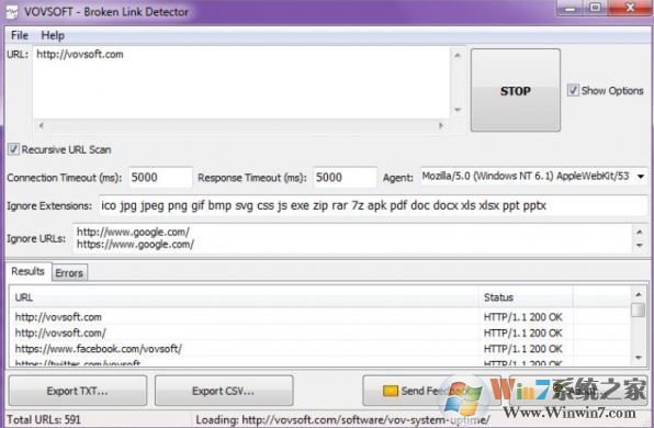 ⹤_VovSoft Broken Link Detector  v2.6 ٷӢԭ