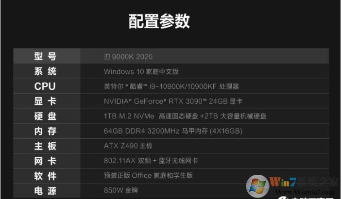 9000K̨ʽ¿:I9+RTX3090ۼ25999Ԫ