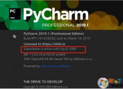 Pycharm激活码最新永久激活|Pycharm2020激活码(激活到2089年)