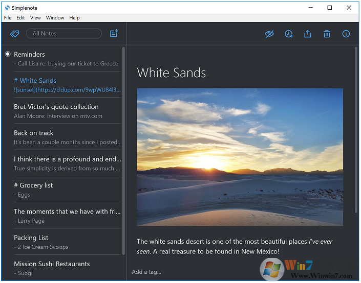 Simplenote(Ʊʼ) V1.1.6