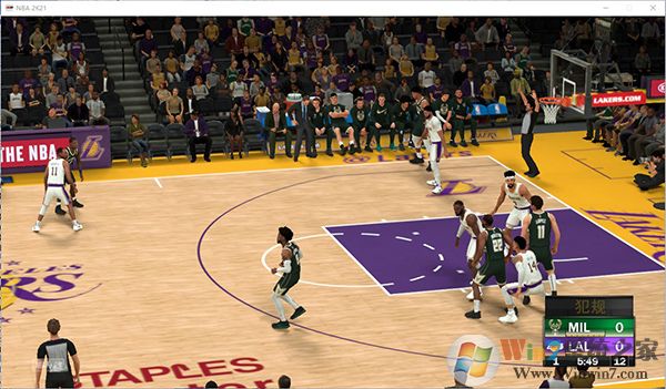 NBA 2K21篮球游戏