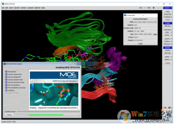 Molecular Operating Environment(化合物分析工具)