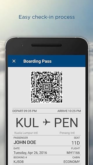 Malaysia Airlines APP