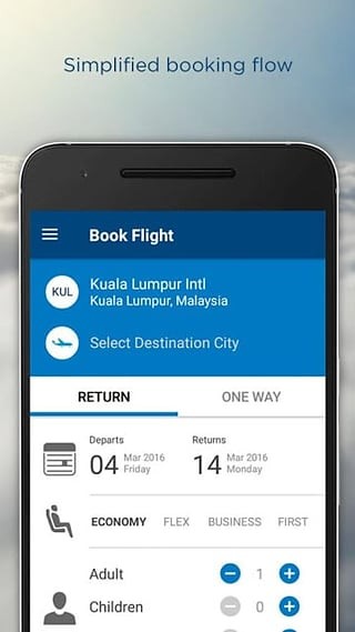 Malaysia Airlines APP