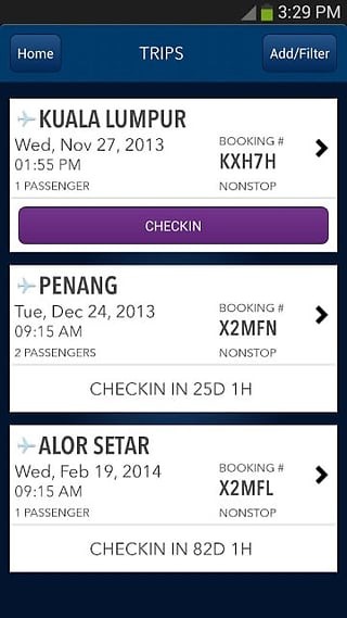 Malaysia Airlines APP