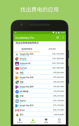 精准电量AccuBattery APP