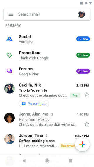 Gmail邮箱手机版