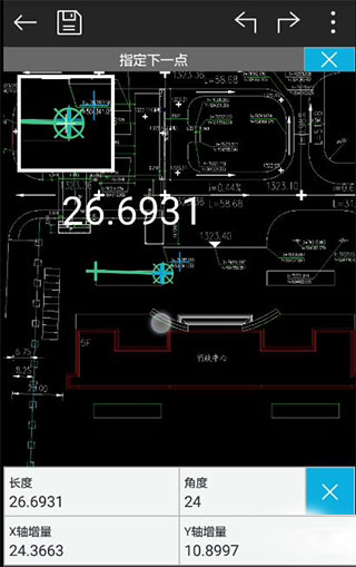 cad看图王测量长度操作技巧