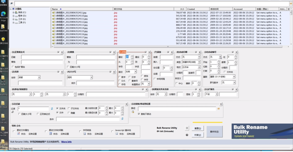 Bulk Rename Utility文件批量重命名软件官方版