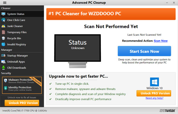 Advanced PC Cleanup(电脑系统清理软件) v1.0.0绿色版