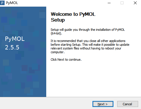 PyMOL分子建模软件