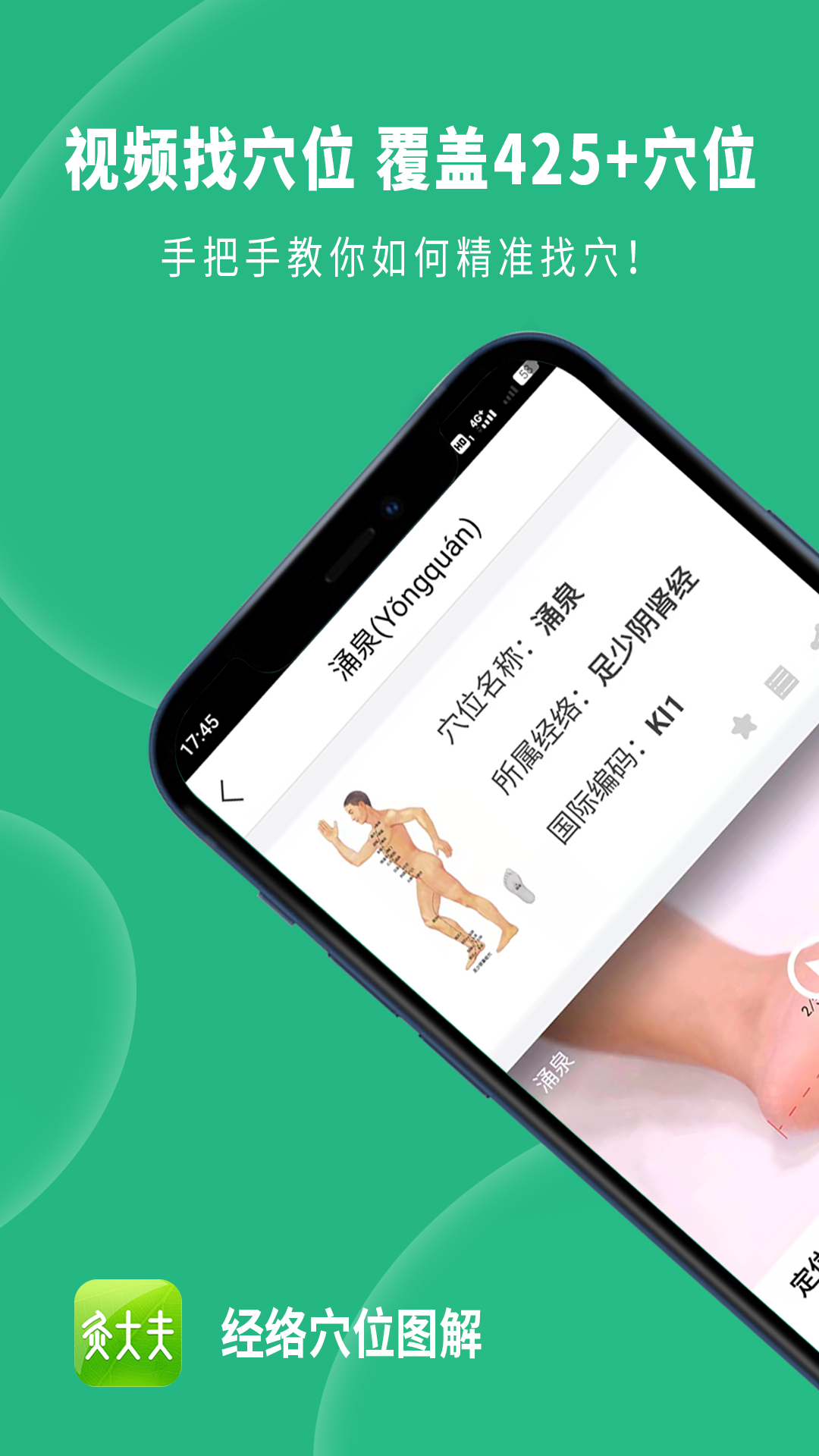 经络穴位图解（app）