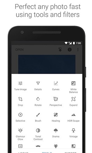 Snapseed指尖修图APP