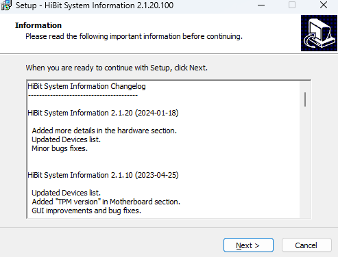 HiBit System Information(系统信息检测工具)