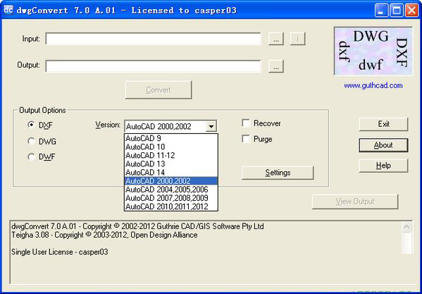 dwgConvert官方最新版 v2.0.2正式版