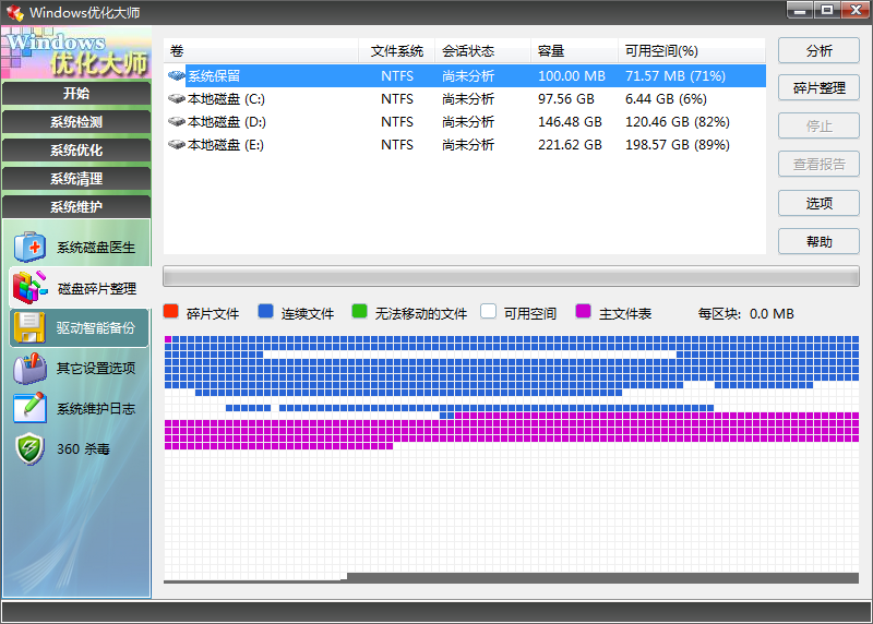 Windows优化大师