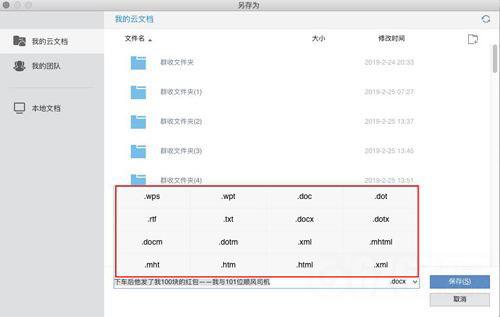 WPS Excel Mac版