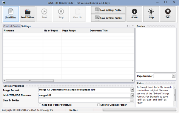 Batch TIFF PDF Resizer(PDF文件处理软件)