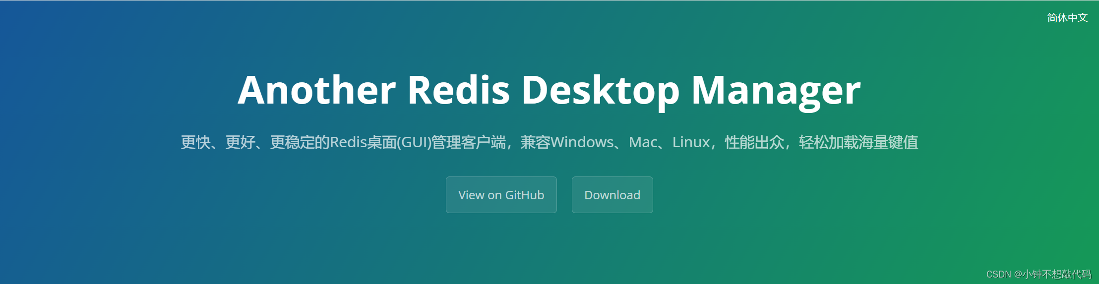 Another Redis DeskTop Manager简体中文版