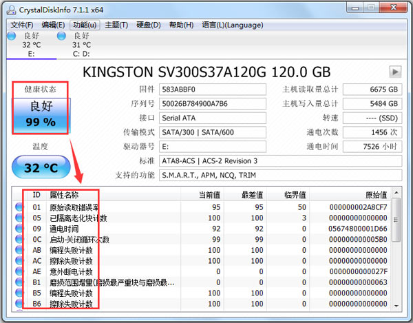 CrystalDiskInfo(硬盘信息检测工具) v9.3.0正式版