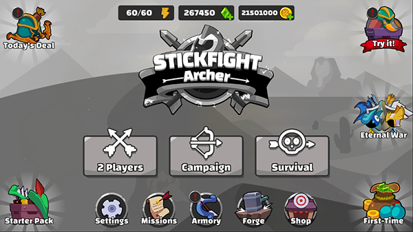 标杆弓箭手(Stickfight Archer)