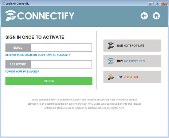 connectify(pc变无线路由)