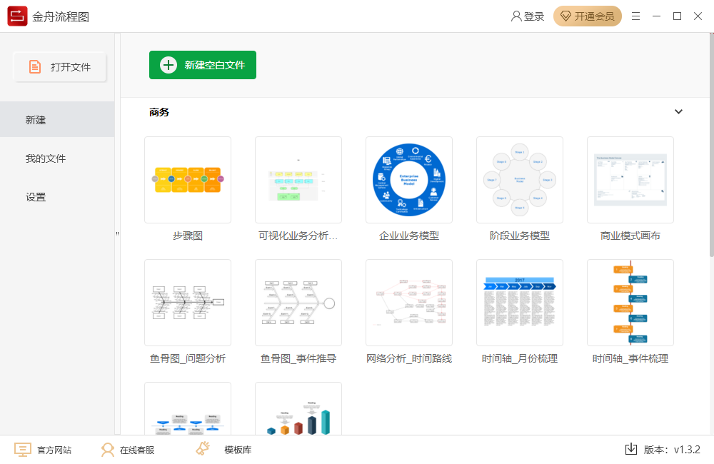 金舟流程图纯净版