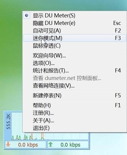 DU Meter网络流量监视器纯净版