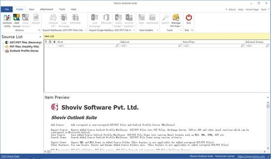 Shoviv Outlook Suite(PST文件处理软件)正式版