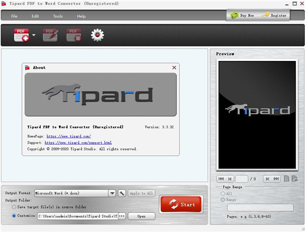 Tipard PDF to Word Converter(PDF转Word工具)正式版