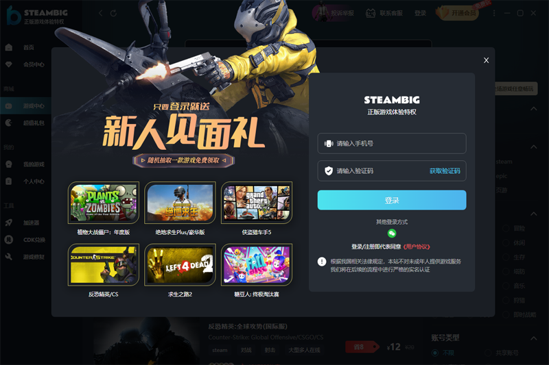 STEAMBIG纯净版