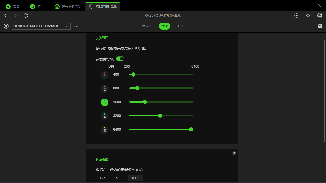 Razer Synapse雷云4(雷蛇鼠标通用驱动)