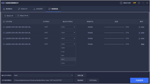 迅捷音频转换器正式版