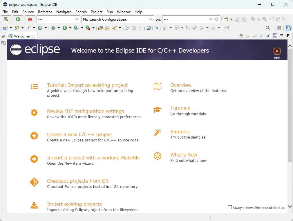 Eclipse IDE (cpp)