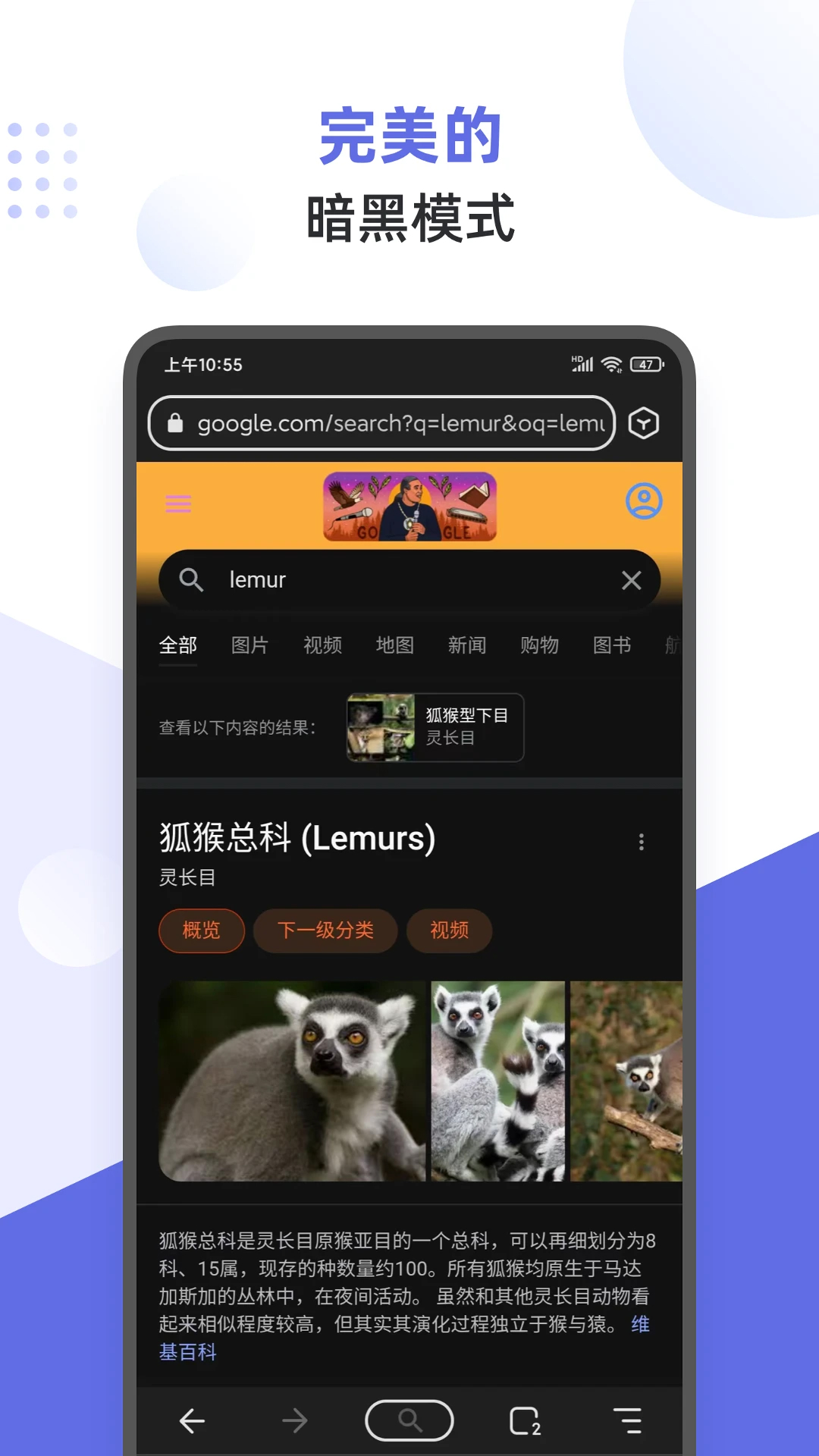 狐猴浏览器(Lemur browser)