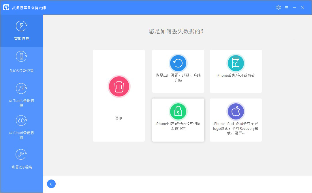 疯师傅数据恢复大师